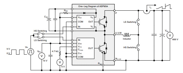 Location Circuit - onsemi NFVA22512NP2T Intelligent Power Module