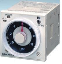 H3CR-A AC24-48/DC12-48, Temporizador multifunción Omron H3CR, 12 → 48 V  dc, 24 → 48V ac, 5A, 2 contactos, tempo. 0.05 s →